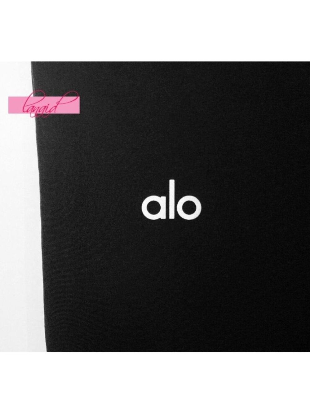 Alo High-Waist Pursuit Trousers Black Wide Leg Hi-Rise Waisted Slacks Pants M - Picture 15 of 17